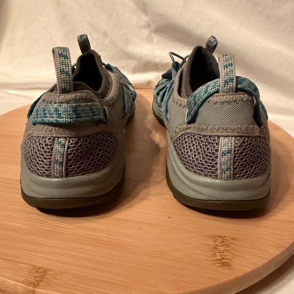 Chaco Outcross Evo 1 Womens Hiking Water Shoes Gray Blue Size 7 J104912 - Picture 4 of 9